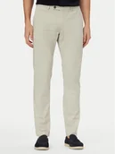 Spodnie męskie - Bugatti Chinosy 4130-16370E Beżowy jasny Regular Fit - miniaturka - grafika 1