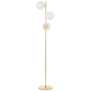 LAMPA STOJĄCA PODŁOGOWA KLASYCZNE ZŁOTO FREDICA W3 - Lampy stojące - miniaturka - grafika 1