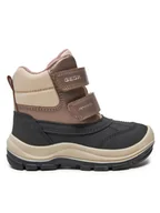 Buty dla dziewczynek - Geox Śniegowce B Flanfil Girl B Abx B463WD 050FU C0976 S Czarny - miniaturka - grafika 1