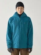 Kurtki narciarskie - Haglöfs Kurtka narciarska "Gondol Insulated" w kolorze morskim - miniaturka - grafika 1