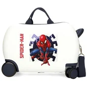 Walizki - Joumma Marvel Spiderman Attack Walizka dziecięca Biały 45x31x20 cms Sztywny ABS 24,6L 1,8 kg 2 Koła Bagaż Ręczny, Biały, walizka dziecięca - miniaturka - grafika 1