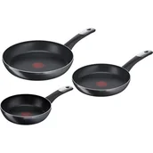 Zestawy garnków i patelni - Zestaw patelni TEFAL C3889053 (3 elementy) - miniaturka - grafika 1