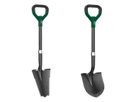 Łopaty i widły - PARKSIDE® Szpadel z piłą do korzeni / Łopata z ząbkowaną krawędzią - miniaturka - grafika 1