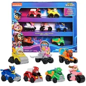 Figurki dla dzieci - Psi Patrol The Mighty Movie Pojazdy Zestaw Prezentowy 7 szt. Pup Squad - miniaturka - grafika 1