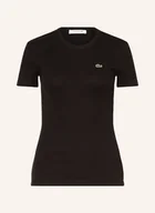 Koszulki i topy damskie - Lacoste T-Shirt schwarz - LACOSTE - miniaturka - grafika 1
