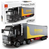 Samochody i pojazdy dla dzieci - Klocki Auto dostawcze z naczepą 352 ele ZA3844 - miniaturka - grafika 1