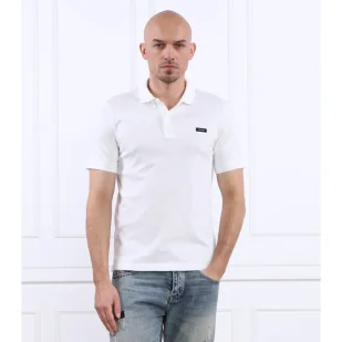 Calvin Klein Polo | Slim Fit | stretch - Koszule męskie - miniaturka - grafika 1