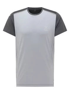 Koszulki sportowe męskie - Haglöfs Koszulka sportowa "L.I.M Tech" w kolorze szaro-antracytowym - grafika 1