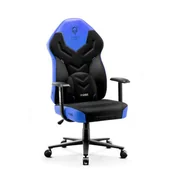 Fotele gamingowe - Diablo Chairs Chairs Fotel X-Gamer 2.0 L Czarno-niebieski - miniaturka - grafika 1