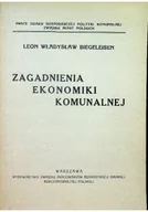 Ekonomia - Zagadnienia ekonomiki komunalnej Reprint - miniaturka - grafika 1