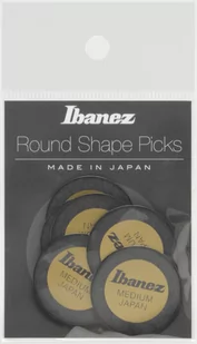 Ibanez Pick Black - Round (PPA1M-BK) PPA1M-BK - Inne akcesoria gitarowe - miniaturka - grafika 1