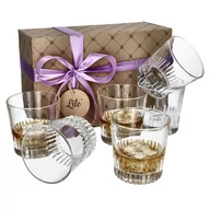 Szklanki - Szklanki do whisky drinków (6 szt.) 340 ml Lile Ginger LI-018G - miniaturka - grafika 1