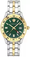 Zegarki męskie - Zegarek Versace VE7C00623 GRECA TIME GMT - miniaturka - grafika 1