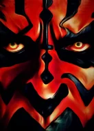 Plakaty - Face It! Star Wars Gwiezdne Wojny - Darth Maul - plakat 40x60 cm - miniaturka - grafika 1