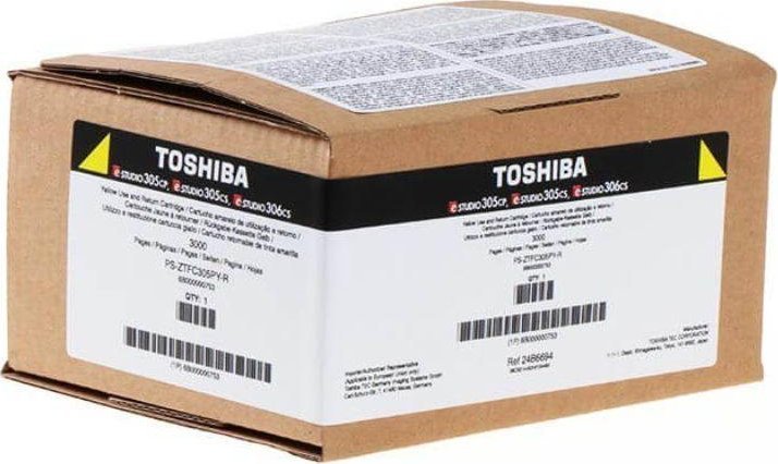 Toner Toshiba Toshiba Toner T-305PY-R für e-Studio 305CP/305CS yellow 6B000000753