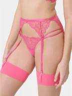 Akcesoria do bielizny - Bluebella Pas do pończoch Valentina 42233 Różowy - miniaturka - grafika 1