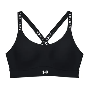 Stanik fitness cardio Under Armour Infinity Mid Covered - Bielizna sportowa damska - miniaturka - grafika 1