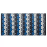 Dywany zewnętrzne - Beliani Dywan na zewnątrz szaro-niebieski 90 x 180 cm BELLARY - miniaturka - grafika 1