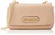 Torebki damskie - Love Moschino Jc4401pp0fkp0209 damska torba na ramię, kolor taupe - miniaturka - grafika 1