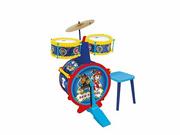 Instrumenty muzyczne dla dzieci - Reig Zestaw perkusyjny , dwa boczne bębny, talerz oraz basowy pedał 1998 - miniaturka - grafika 1