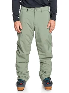 Quiksilver Spodnie śniegowe Estate PT męskie zielone S - Spodnie narciarskie - miniaturka - grafika 1