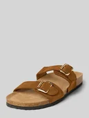 Klapki i japonki damskie - Klapki ze sprzączkami model ‘MAXI-13’ - miniaturka - grafika 1