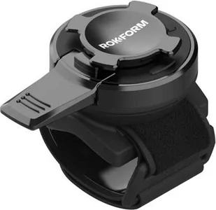 Rokform Uchwyt rowerowy na telefon Aluminum Sport Series Velcro Bike Mount, czarny - Sakwy rowerowe - miniaturka - grafika 1