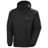 Kurtki męskie - Helly Hansen Vancouver, płaszcz przeciwdeszczowa, męski, czarny - miniaturka - grafika 1