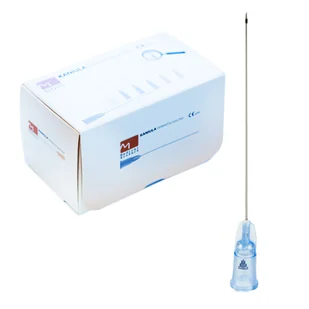 Kaniula dermatologiczna 23G 0,6mm x 50mm MB 10szt - Meble i wyposażenie gabinetów medycznych - miniaturka - grafika 1