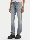 Spodnie damskie - G-Star Raw Jeansy Lenoxx D28396-D434 Niebieski Slim Fit - miniaturka - grafika 1