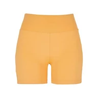 Spodenki damskie - Urban Classics Damskie szorty z materiału pochodzącego z recyklingu, krótkie damskie spodnie sportowe, damskie z recyklingu High Waist Cycle Hot Pants, rozmiary XS - 5XL, pomarańczowy (Paleorange), - miniaturka - grafika 1