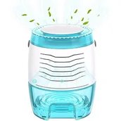 Nawilżacze powietrza - Osuszacz powietrza do użytku domowego, elektryczny osuszacz powietrza 1200 ml, automatyczne wyłączanie, 3-kolorowa dioda LED z funkcją ściemniania - miniaturka - grafika 1