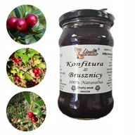 Konfitury, marmolady, powidła - Konfitura z brusznicy 220g 100% naturalna bez konserwantów - miniaturka - grafika 1