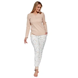 Piżama damska długa 723 cornette-s - Piżamy damskie - miniaturka - grafika 1