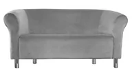 Sofy i kanapy - Sofa Milo MG17 szary nogi chrom - miniaturka - grafika 1