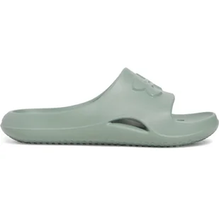 Damskie klapki Under Armour UA W Locker V SL - zielone - UNDER ARMOUR - Klapki i japonki damskie - miniaturka - grafika 1