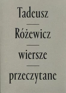 Warstwy Wiersze przeczytane z płytą CD - Tadeusz Różewicz - Poezja - miniaturka - grafika 1