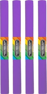 Starpak Bibuła marszczona 50x200cm purpurowa 10szt. - Szkolne artykuły papiernicze - miniaturka - grafika 1