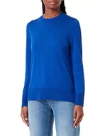 Bluzy damskie - BOSS Damska bluza z dzianiny, Open Blue, M - miniaturka - grafika 1