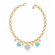 Naszyjniki - Biżuteria GUESS JUBN05203JWYG. Naszyjnik, Kolor złoty. Kobieta. - miniaturka - grafika 1