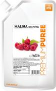 Koncentraty warzywne, przeciery - Puree Malina premium Menii 1 kg - miniaturka - grafika 1