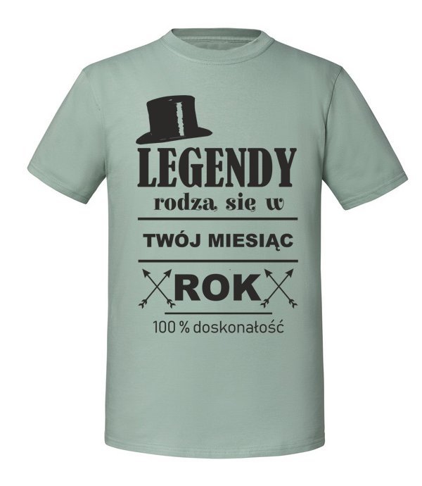 Damska koszulka z nadrukiem - Labrador - sweter Miętowy 3XL