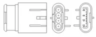 Sondy lambda - Sonda lambda Magneti Marelli 466016355160 - miniaturka - grafika 1