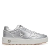 Sneakersy damskie - Sneakersy MEXX MI001014051W Srebrny - miniaturka - grafika 1