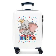 Walizki - Disney Disney Dumbo walizka kabinowa, wielokolorowa, 37 x 55 x 20 cm, z zamkiem szyfrowym ABS, 32 l, 2,5 kg, 4 podwójne kółka, bagaż podręczny 2461461 - miniaturka - grafika 1