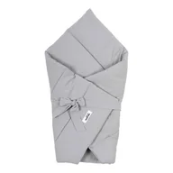 Koce i narzuty dla dzieci - Szary bawełniany koc dziecięcy 75x75 cm – Malomi Kids - miniaturka - grafika 1