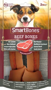 SmartBones Beef Bones Medium 2szt. - przysmaki dla psów średniej wielkości, o smaku wołowiny SMB-027514 - Przysmaki dla psów - miniaturka - grafika 2