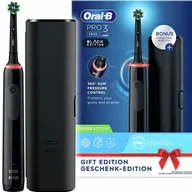 Szczoteczki elektryczne - Oral-B Pro 3 3500 Cross Action Czarny - miniaturka - grafika 1