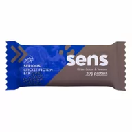 Zdrowa żywność - SENS Baton proteinowy z mąki ze świerszczy Serious 60 g gorzki sezam kakaowy - miniaturka - grafika 1