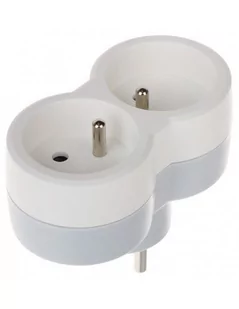 Legrand Rozgałęźnik pionowy 2 x 2P+Z - Przedłużacze i rozgałęźniki - miniaturka - grafika 1